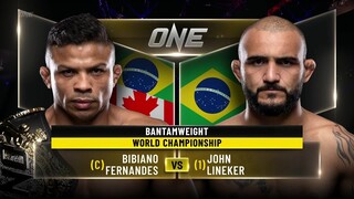 Bibiano Fernandes vs. John Lineker | ONE Championship Full Fight