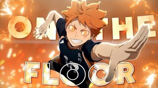 On The Floor - Haikyuu Edit ❤️‍🩹💥🔥 @Molob remake [Alight Motion 📱 Free Clips And Project file 😮‍💨]