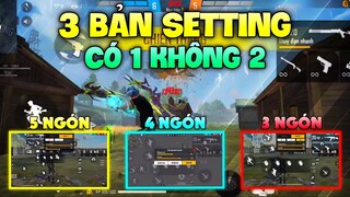 Top 3 Bản Setting Độc Lạ Có 1 Không 2 Của Các YouTuber Free Fire