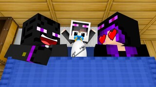 Monster School : POOR BABY ENDERMAN LIFE - Minecraft Animation