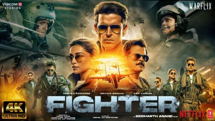 Fighter Full Movie in Hindi Dubbed (2024) | Hrithik Roshan, Deepika Padukone New Movie