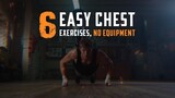 The BEST 6 Chest Workout (NO EQUIPMENT NEEDED)