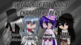 My Favorite ENTP Anime Characters React | Black Butler/ Blue Exorcist/ Fire Force/ Seraph Of The End