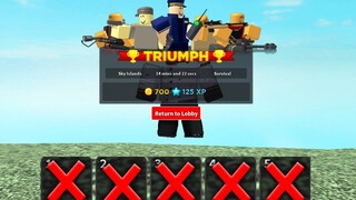 ฉันชนะโดยไม่มีหอคอย Tower Defense Simulator ROBLOX