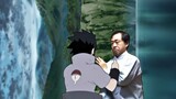 Sasuke memukuli Guru Ma dengan kasar