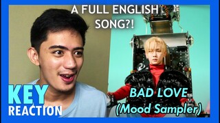 KEY 키 The 1st Mini Album〈BAD LOVE〉Mood Sampler REACTOIN!!