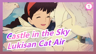 [Castle in the Sky] Lukisan Cat Air_1