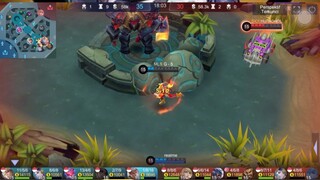 Chou bowo VS jhon si paling tabrak | mobile legend