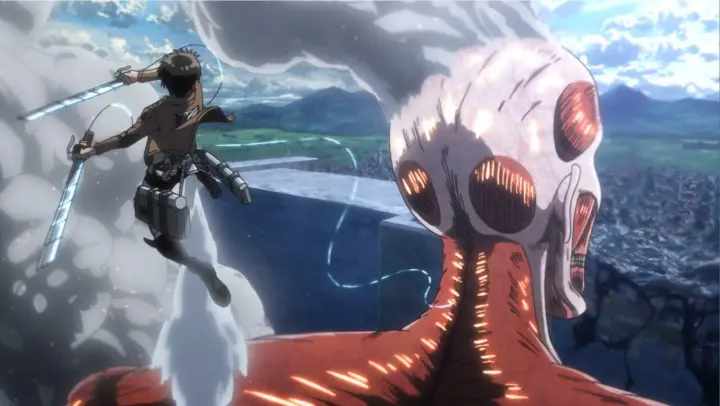 Eren & Armin VS Bertholdt The Colossal Titan - Shingeki no Kyojin Season 3 Part 2 - AMV