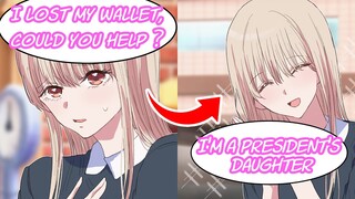 I Gave a Poor Woman my money and She was actually a Daughter of a Company President！【Manga dub】