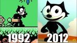Evolution of Felix The Cat Games [1992-2012]