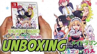 Miss Kobayashi’s Dragon Maid: Sakuretsu!! Chorogon Breath (Nintendo Switch) Unboxing