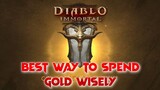 Best Way To Spend Gold Wisely in Diablo Immortal