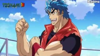 Toriko x One Piece x DBZ غوكو & لوفي & توريكو في معركة وحدة  مدبلج عربي