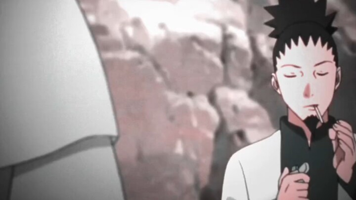 Later, Shikamaru, who hated the smell of cigarettes, learned to smoke