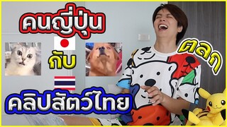 【Reaction】คนญี่ปุ่น X คลิปสัตว์ไทยตลก | Ryotamoisture