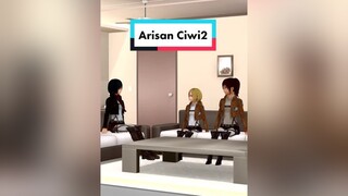 Arisan Berondong nich 😗 aot AttackOnTitan snk shingekinokyojin fyp fypシ untukmu untukanda animasi parodi dubbing levi mikasa historia sasha erwin