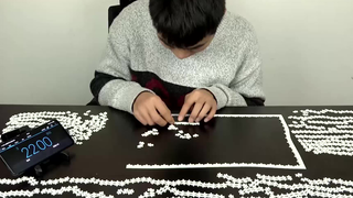 A guy spent 12 days to complete the "Pure White Hell" puzzle by only looking at the front!