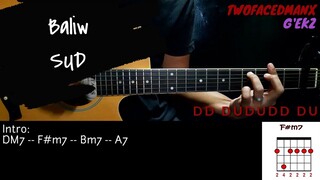 Baliw - SUD (Guitar Cover With Lyrics & Chords)