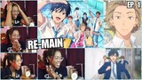WATER POLO! | Sports animeee | RE-MAIN Episode 1 Reaction | Lalafluffbunny
