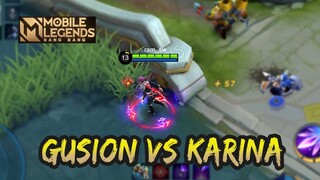 HYPER GUSION VS HYPER KARINA, WHO WINS ? | GAMEPLAY #80 | MOBILE LEGENDS BANG BANG