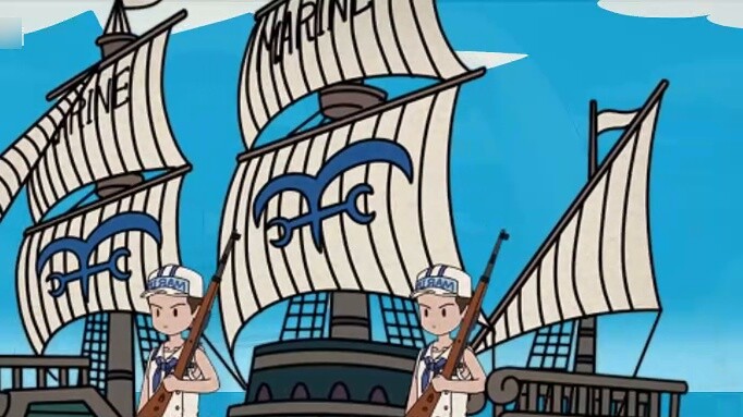 One Piece The weakest crew member who fired the only shot on the ship, but later became the existenc