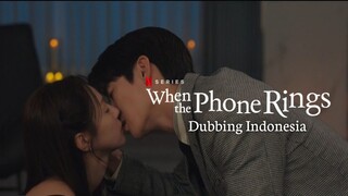 Bukan Pengganti - Kiss Scene When the Phone Rings [Fandub Indo]