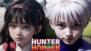 AI Renders Hunter x Hunter Characters in Real Life