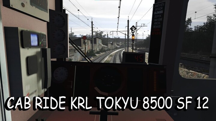 MASINIS KRL PERUBAHAN JADWAL SWITCH OVER 5 STASIUN MANGGARAI | TRAINZ SIMULATOR INDONESIA