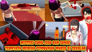 Misteri Guru Jiro Dan Sanae | Ternyata Mereka Pembunuh Murid Di Sekolah - Sakura School Simulator