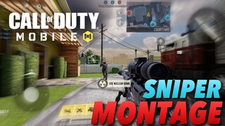 COD MOBILE SNIPER MONTAGE / LEGENDARY RANKED / BETTER THAN FLACKO?!