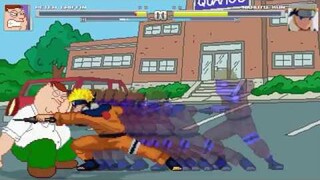 AN Mugen #207: Peter Griffin VS Naruto Kun
