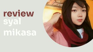 meng review syal mikasa?! harga nya bikin kaget?!😱