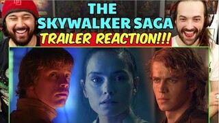 THE SKYWALKER SAGA - TRAILER | REACTION!!!