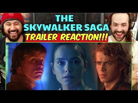 THE SKYWALKER SAGA - TRAILER | REACTION!!!