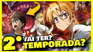 Highschool of the Dead 2 temtporada VAI TER Anime highschool of the dead season 2 release h.o.t.d