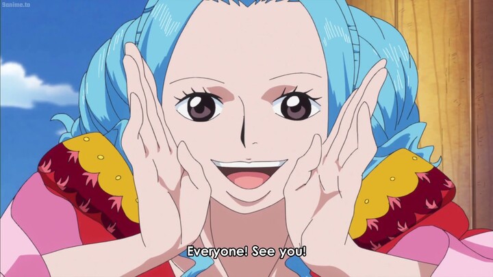 Princess Vivi's leaving to Holyland Mariejois... One Piece (Ep-777)