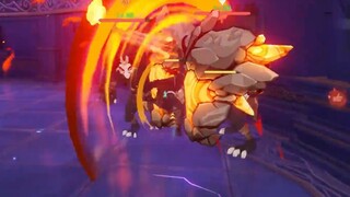 [Genshin Impact] Betapa mengerikannya menggunakan Pedang Naga di jurang!!!