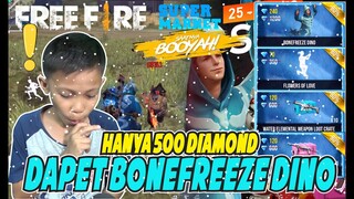 BEGINI CARA DAPAT SKIN RARE BONEFREEZE DINO! HANYA 500 DIAMOND! MURAH BANGET GUYS - GARENA FREE FIRE