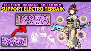 Support Electro TERBAIK Buat Damage MELEDAK Build Kujou Sara - Genshin Impact