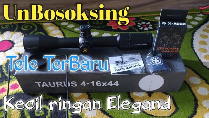 Terbaru Vector taurus 4-16x44 sfp//Kecil ringan elegand