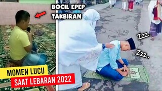 Ketika Bocil Epep Takbiran.. Inilah Momen Kocak Yang Terjadi Saat Lebaran