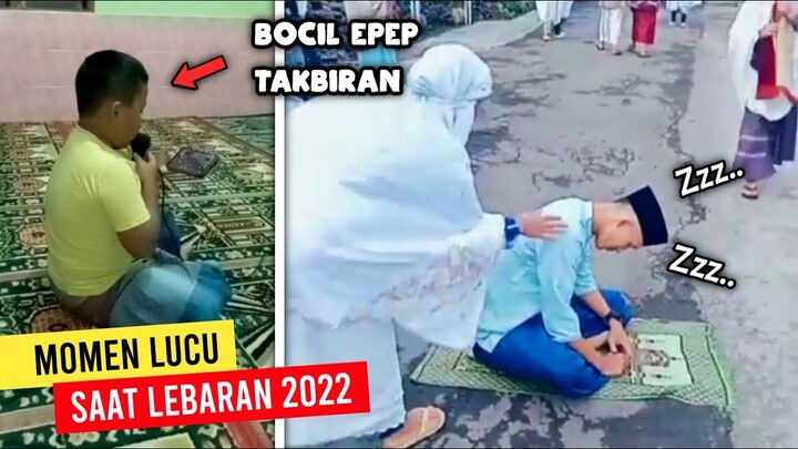 Ketika Bocil Epep Takbiran.. Inilah Momen Kocak Yang Terjadi Saat Lebaran