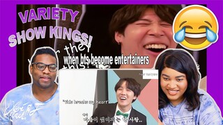 When bts become entertainers| REACTION