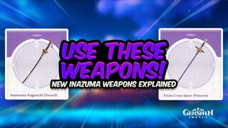 POWERFUL NEW WEAPONS! Inazuma Craftable Weapons Explained For EVERY Character | Genshin Impact