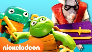 TMNT: Mutant Mayhem | Splinter Melatih para Kura-Kura untuk BERTARUNG! | Nickelodeon Bahasa