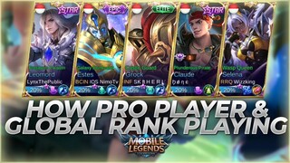 How Pro Player & Global Rank Playing!