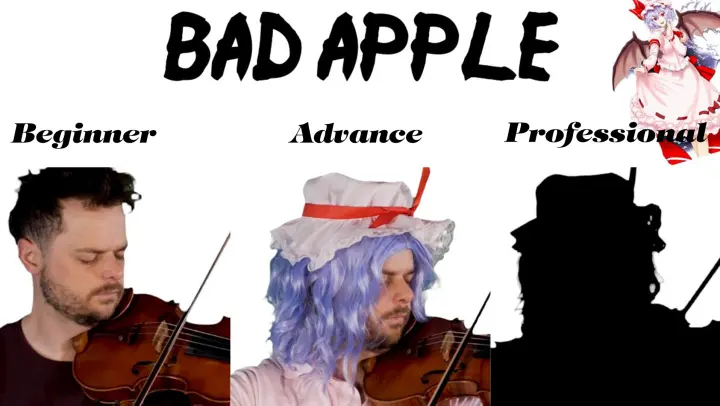 Touhou Project | Five Levels Of Playing 'Bad Apple'