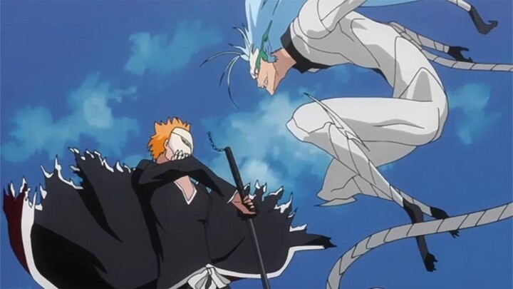 Grimmjow, yang keenam dari Sepuluh Pedang, menolak menerima nasibnya dan berevolusi dari Hollow menj