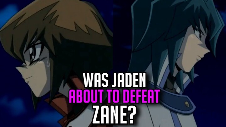 Was Jaden About To Defeat Zane? [The Graduation Match]